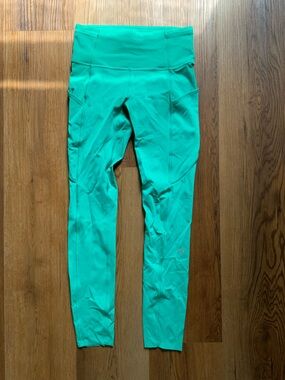 lululemon athletica Fast and Free Tight Teal 25”